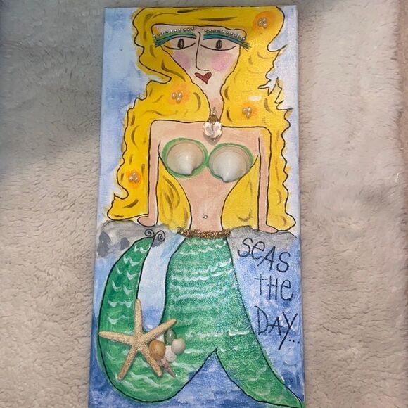Deb Peters “Seas the Day” Painting - Picture 1 of 4